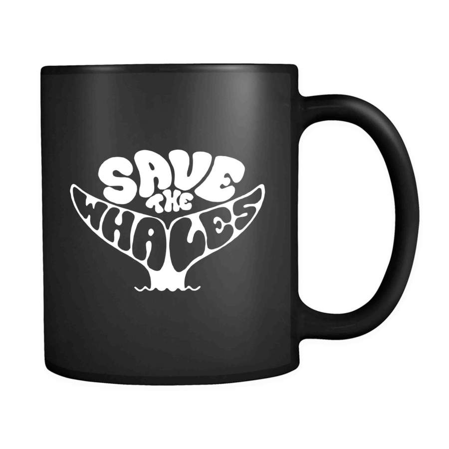 save the whales 11oz Mug