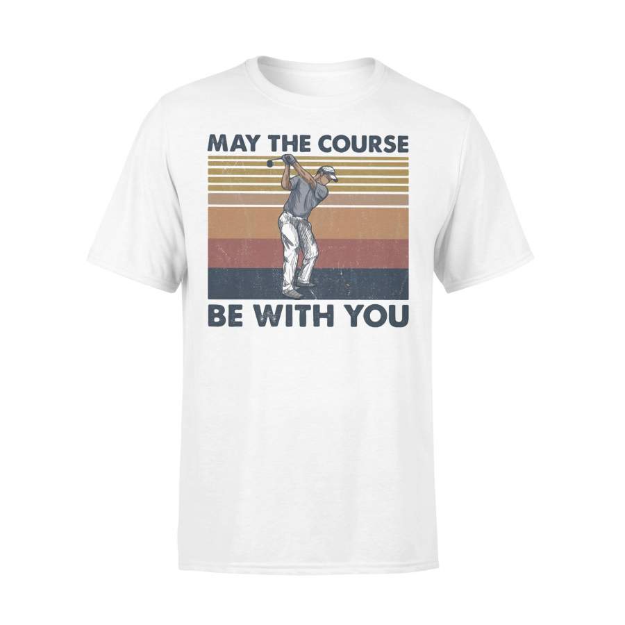 May The Course Be With You Golf Vintage T-shirt