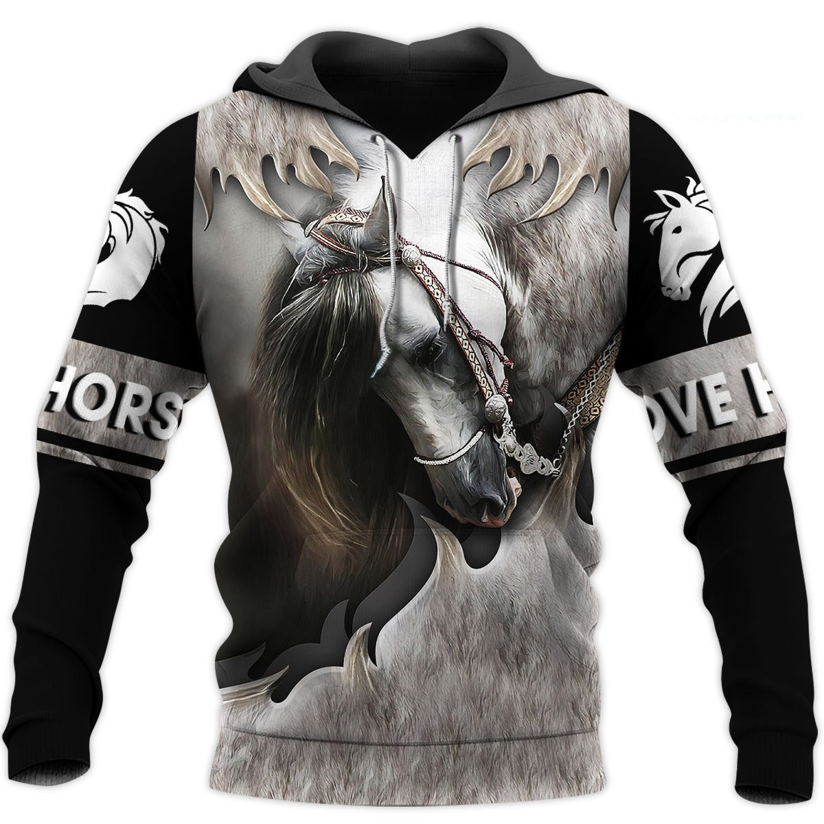 Love Horse 3D All Over Printed Shirts For Men And Women Tt130418