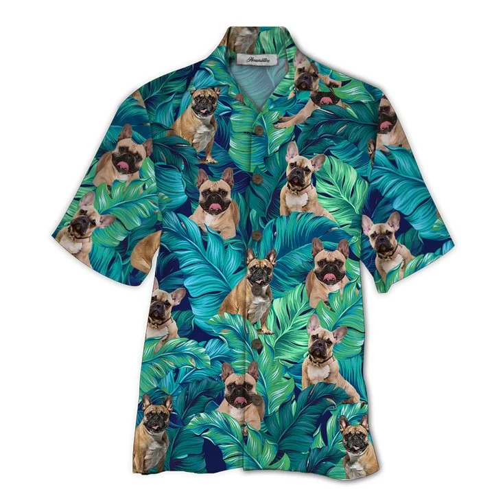 France Bulldog Hawaii Shirt Unisex Adult Ha20984