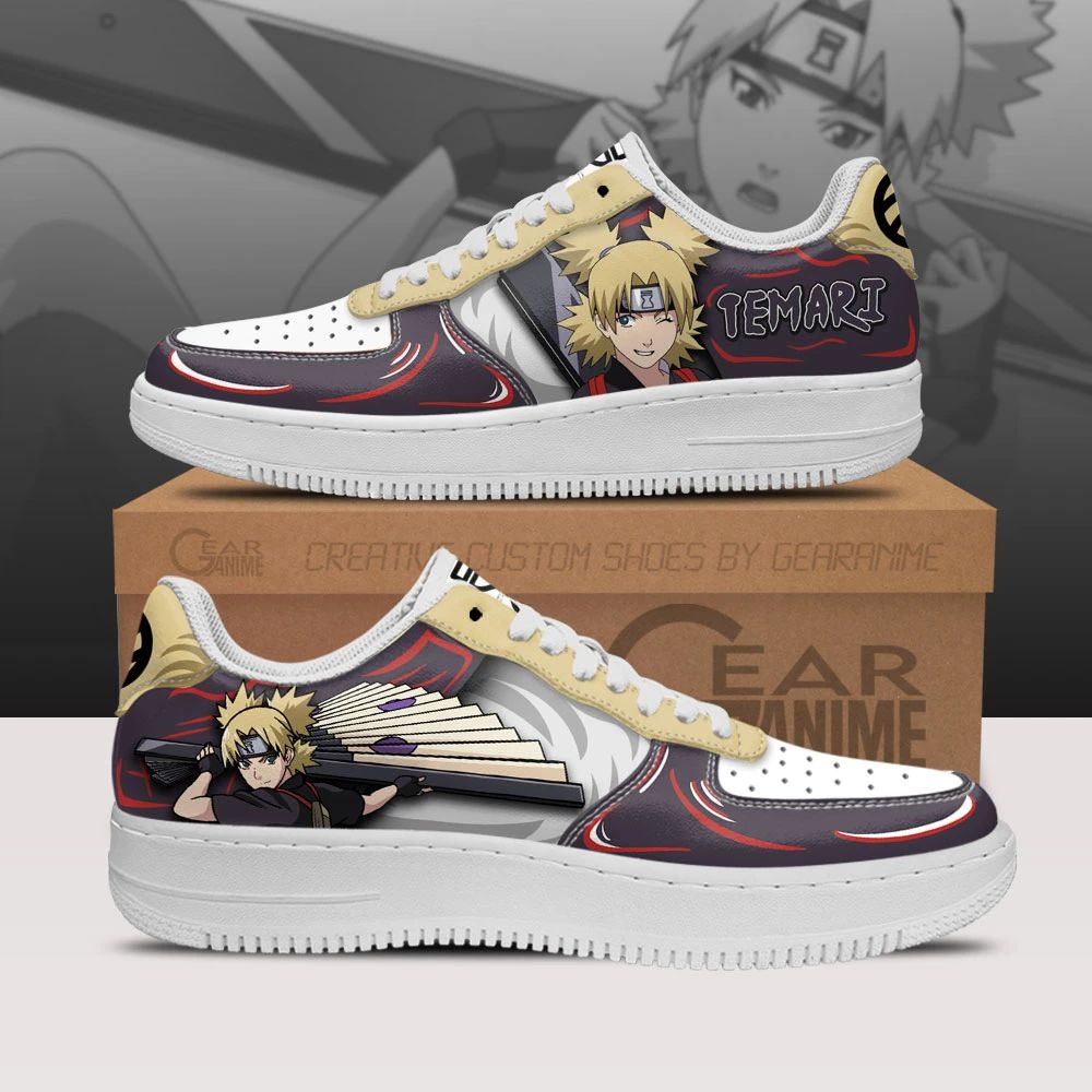 Temari Air Sneakers Custom Anime Naruto Shoes Unisex Men Women