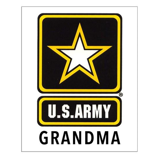 Father's Day Gift - Army Grandma Posters , Army Poster