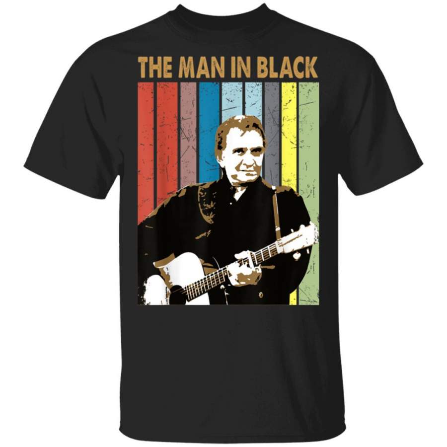 The Man In Black Vintage Johnny Cash For Men Women T-Shirt