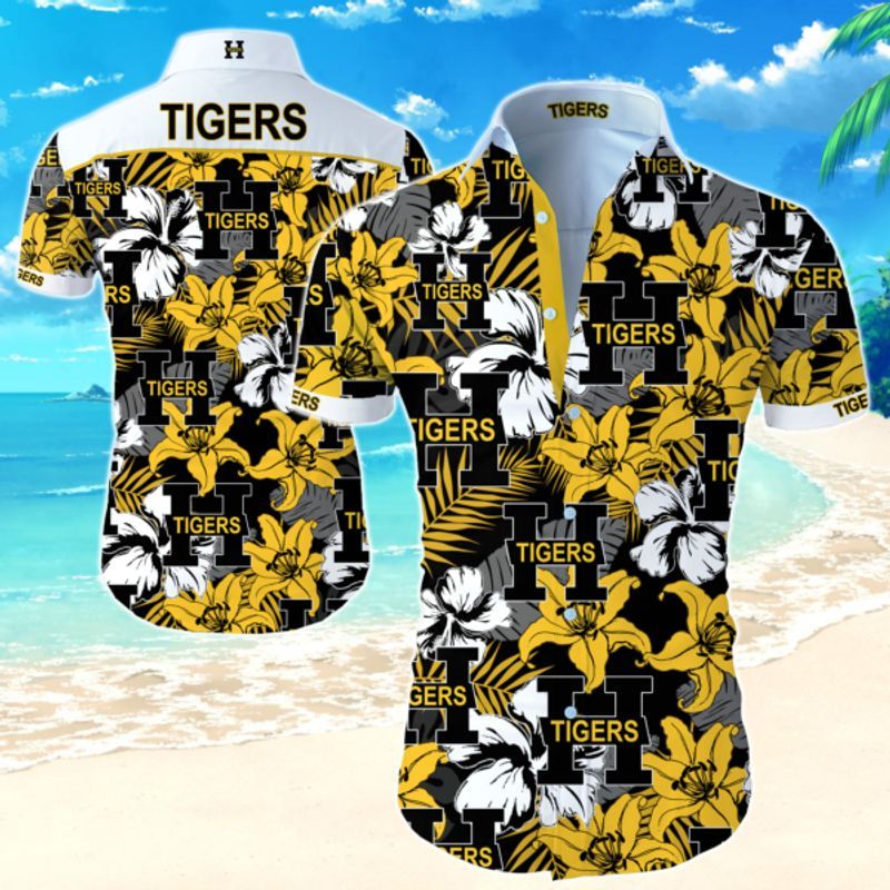 Topsportee Hamilton Tigers Limited Edition Hawaiian Shirt Summer Collection Size S-5Xl