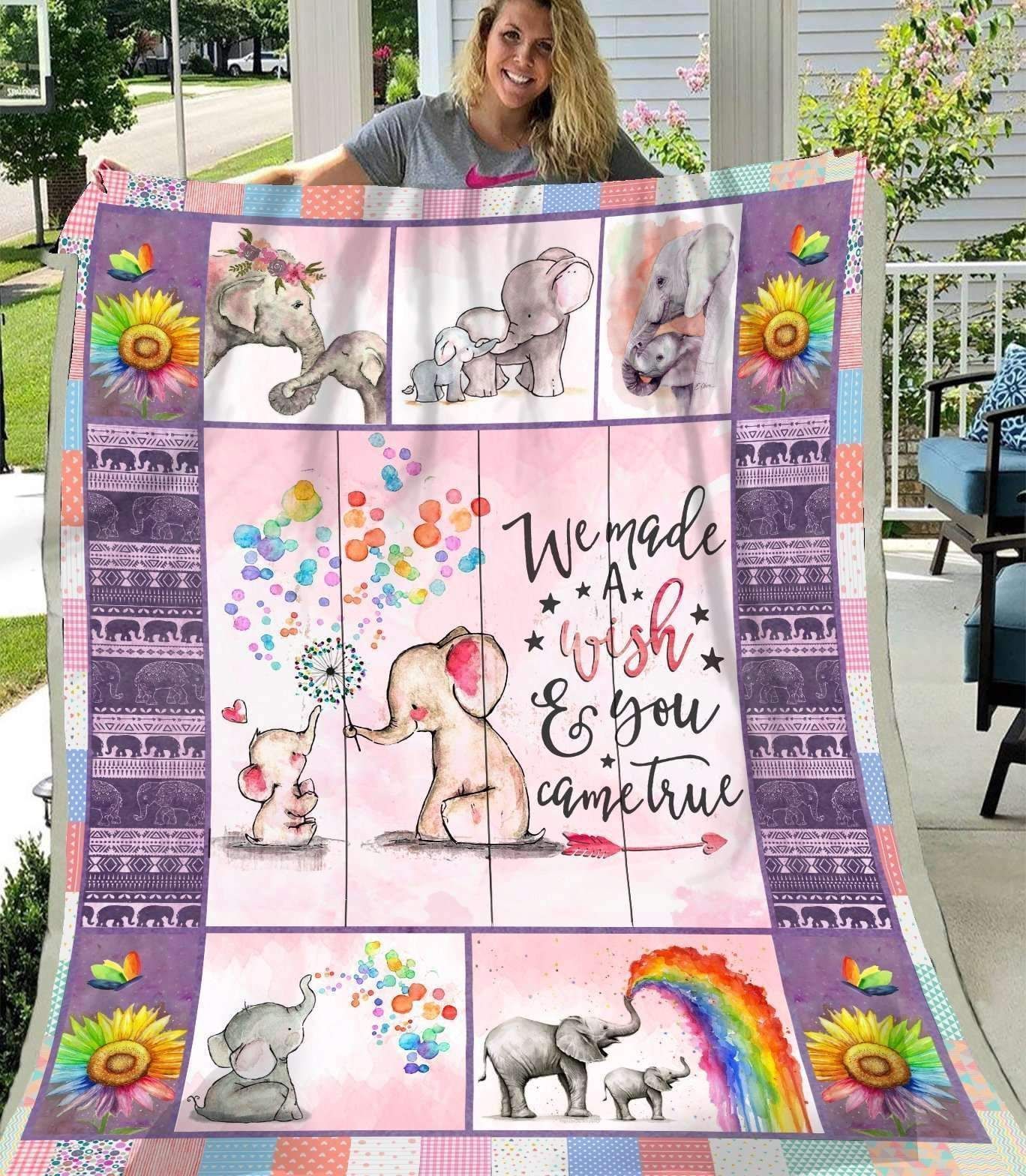 Blanket – Elephant – Wishes