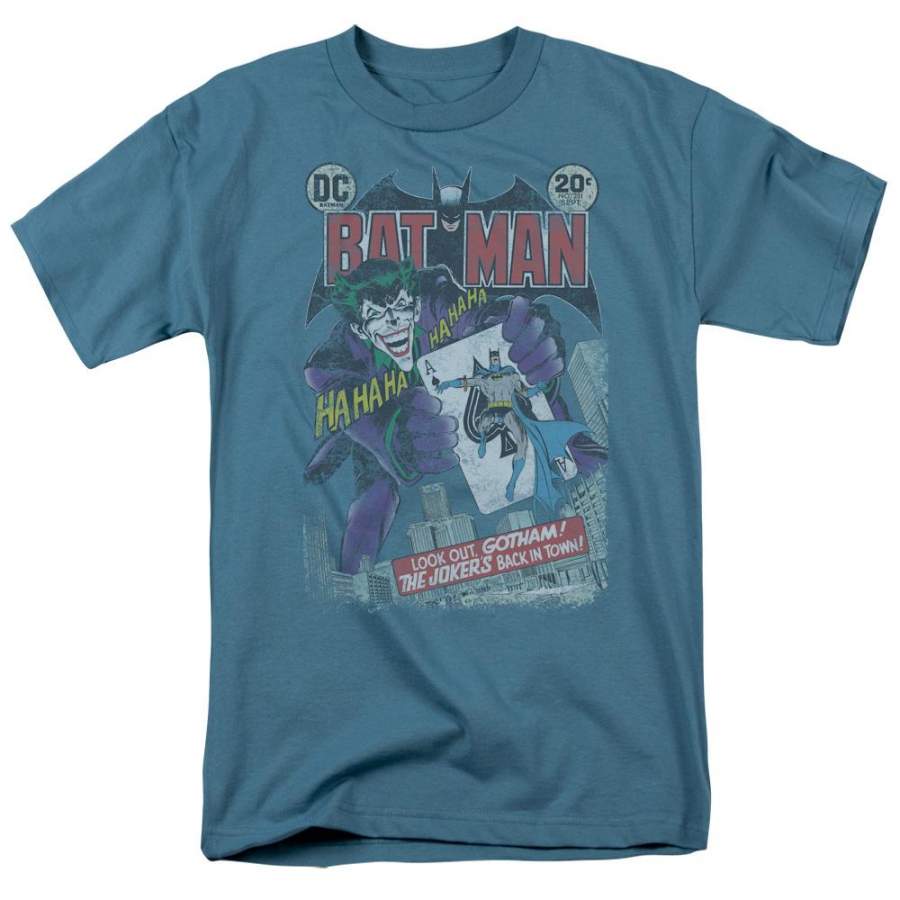 Batman #251 Distressed Men’s 18/1 Cotton Short-Sleeve T-Shirt