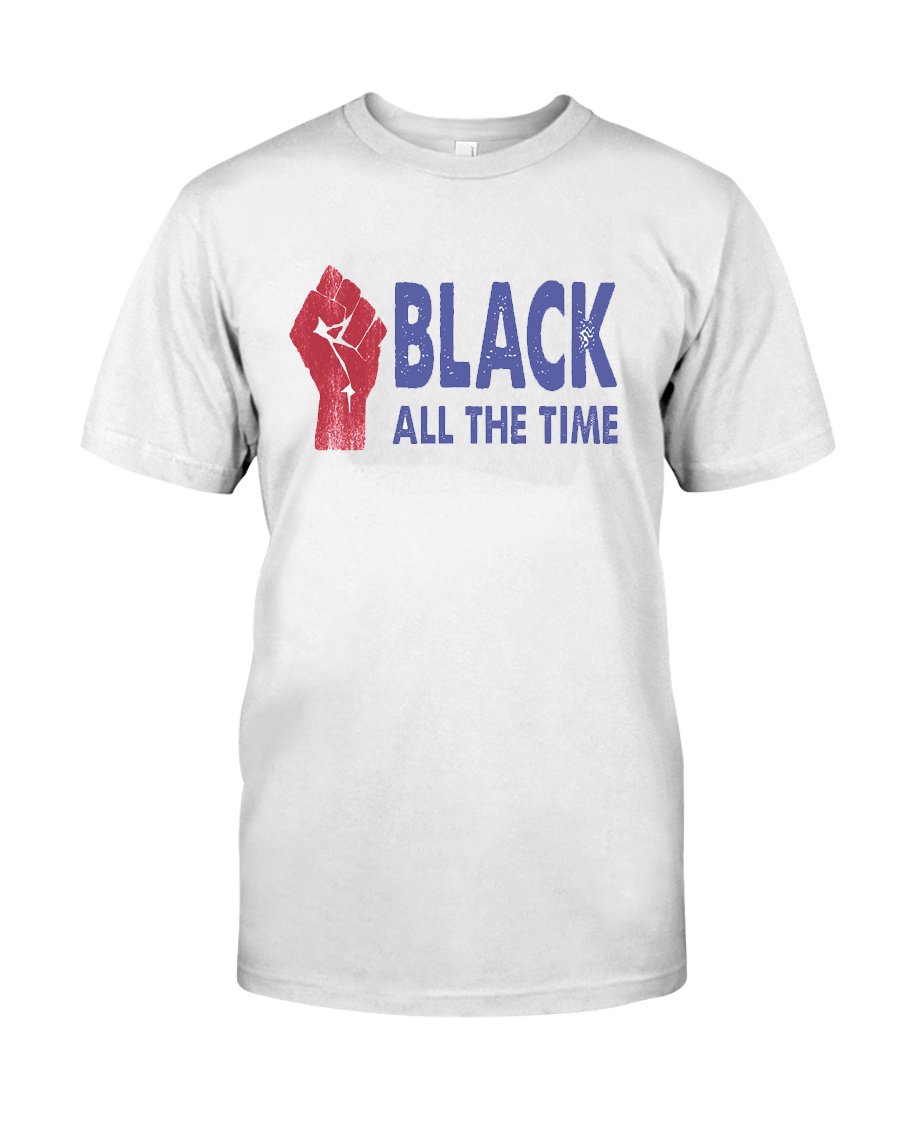 Black All the Time Vintage Classic T-shirt