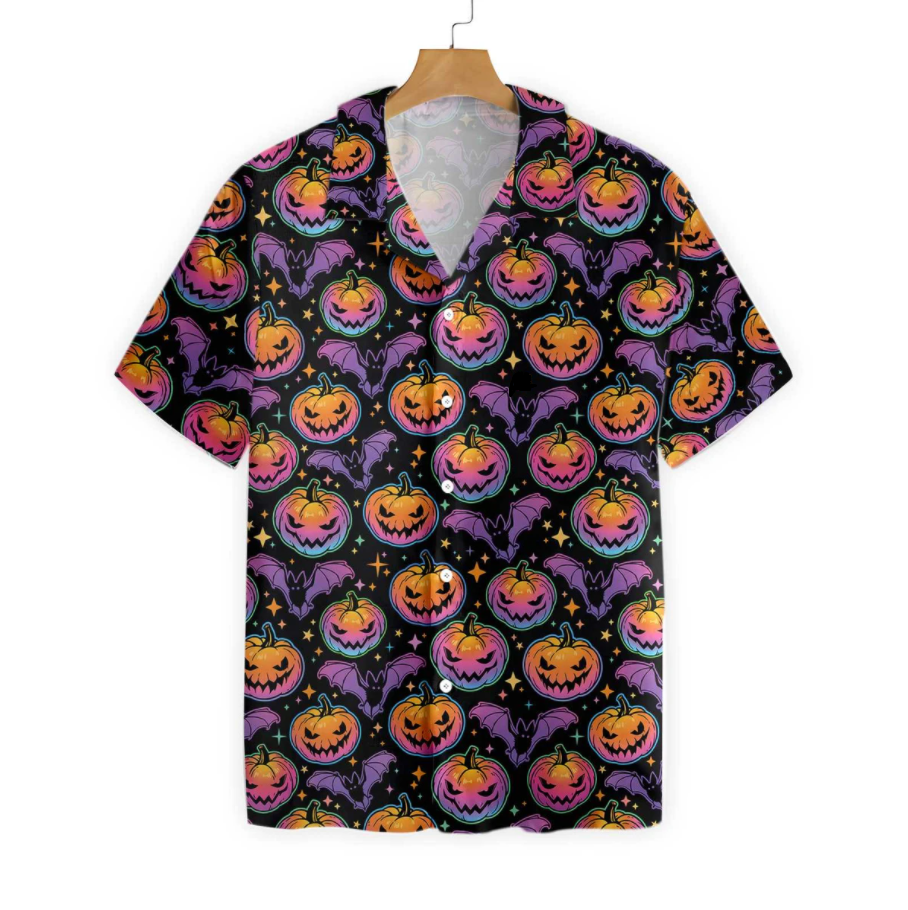 Pumpkin Halloween All Over Printed Hawaii Shirt Ha12630