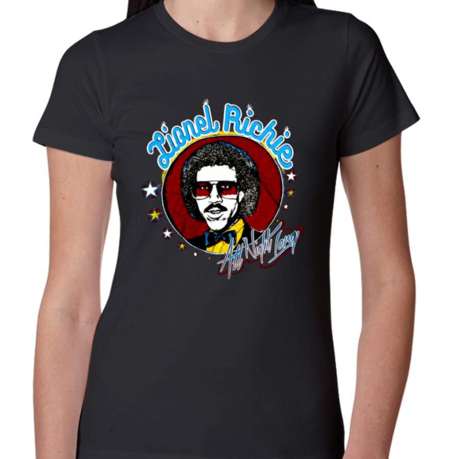 Vintage Lionel Richie All Night Long T-shirt Women’s T-Shirts