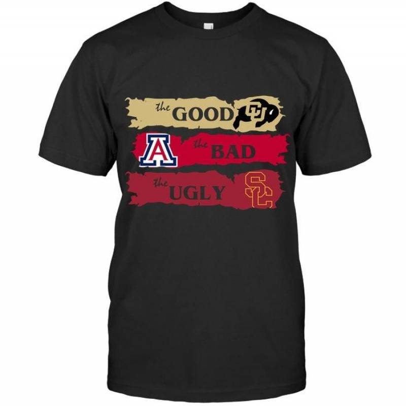 Colorado Buffaloes The Good The Bad The Ugly Fan T Shirt