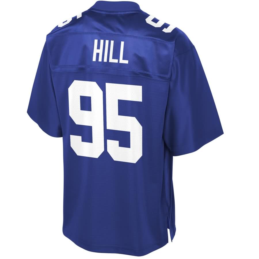 Bj Hill New York Giants NFL Pro Line Player Jersey – Royal