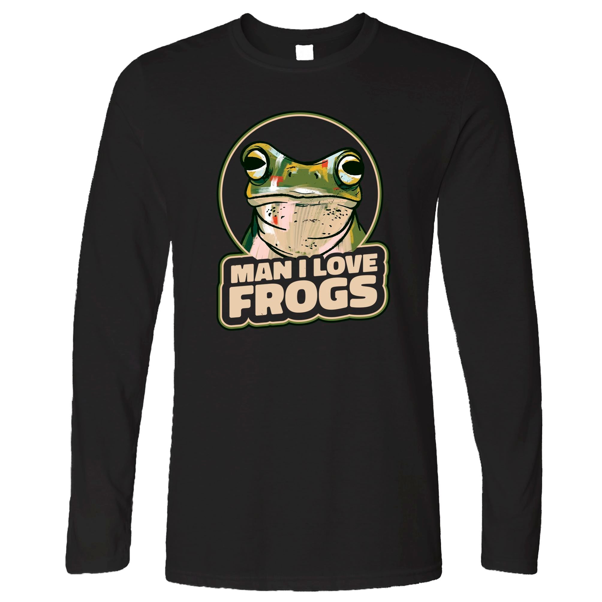 Man I Love Frogs Long Sleeve