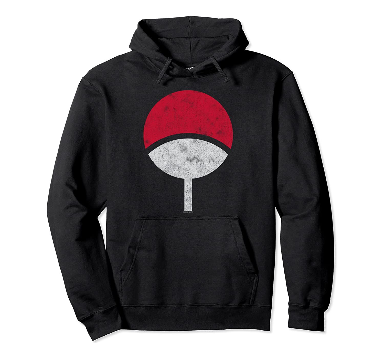 Naruto Shippuden Sasuke Uchiha Symbol Distressed Pullover Hoodie, T-Shirt, Sweatshirt