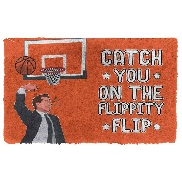 Waybackapparel The Office Michael Scott Flippity Flip Custom 3D Doormat