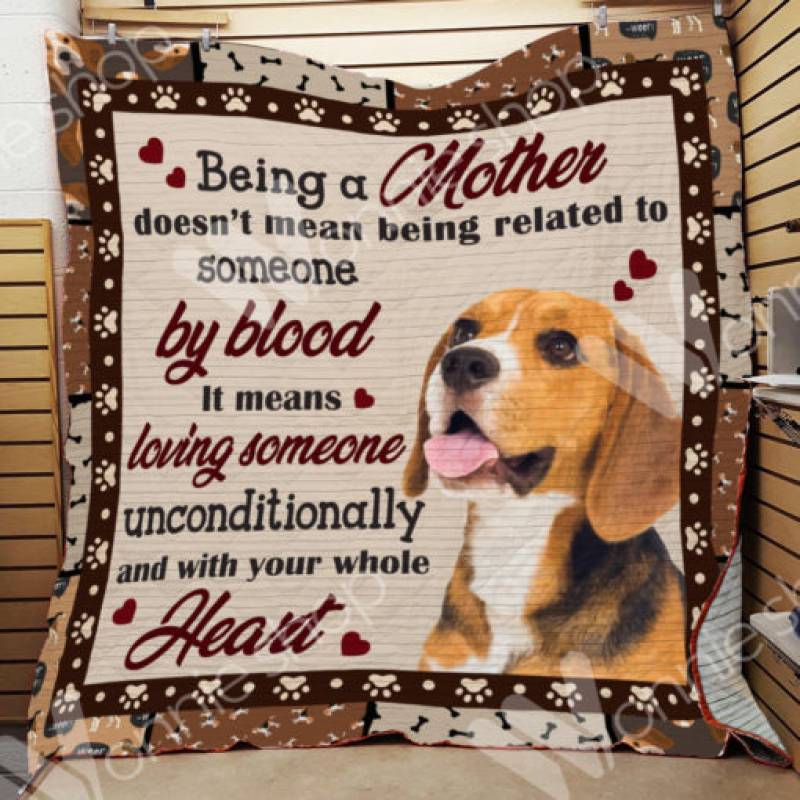 Beagle Dog Mom Blanket DCB1301 79O51