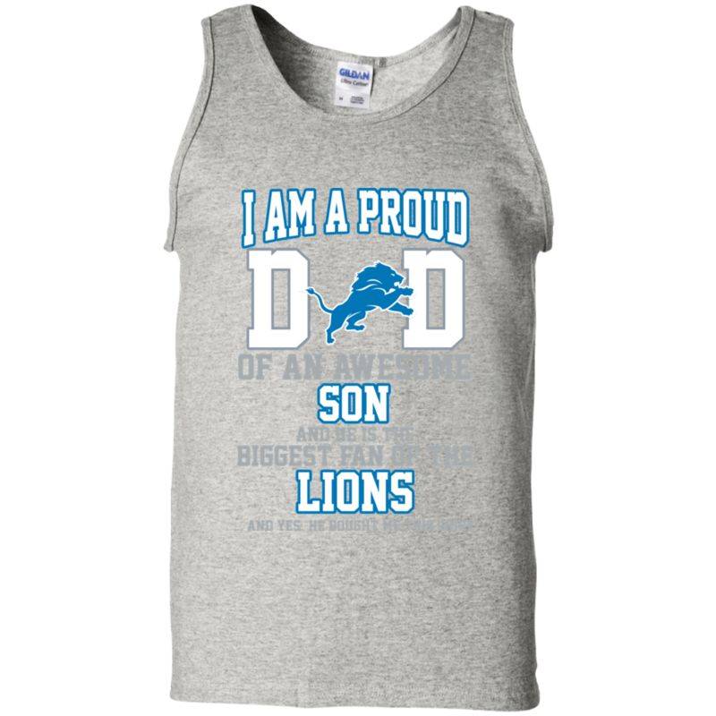 Premium Father And Son Best Detroit Lions  Mug Tank Top