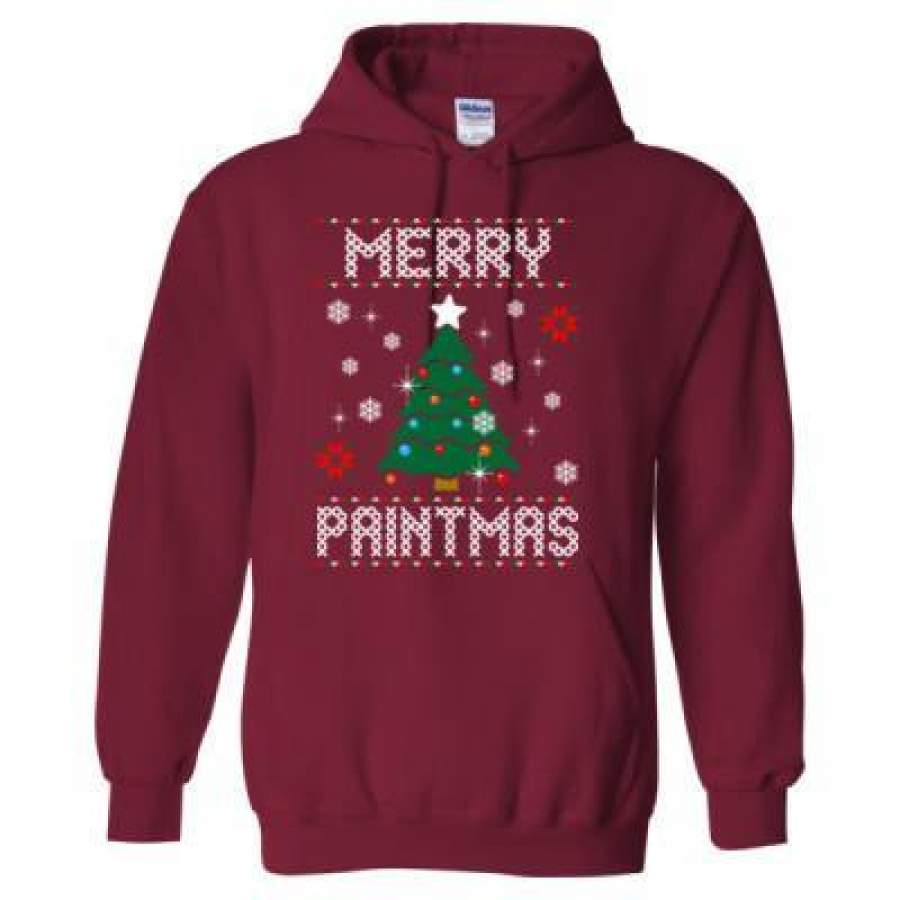 AGR Merry Parkmas Ugly Christmas Sweater – Heavy Blend™ Hooded Sweatshirt