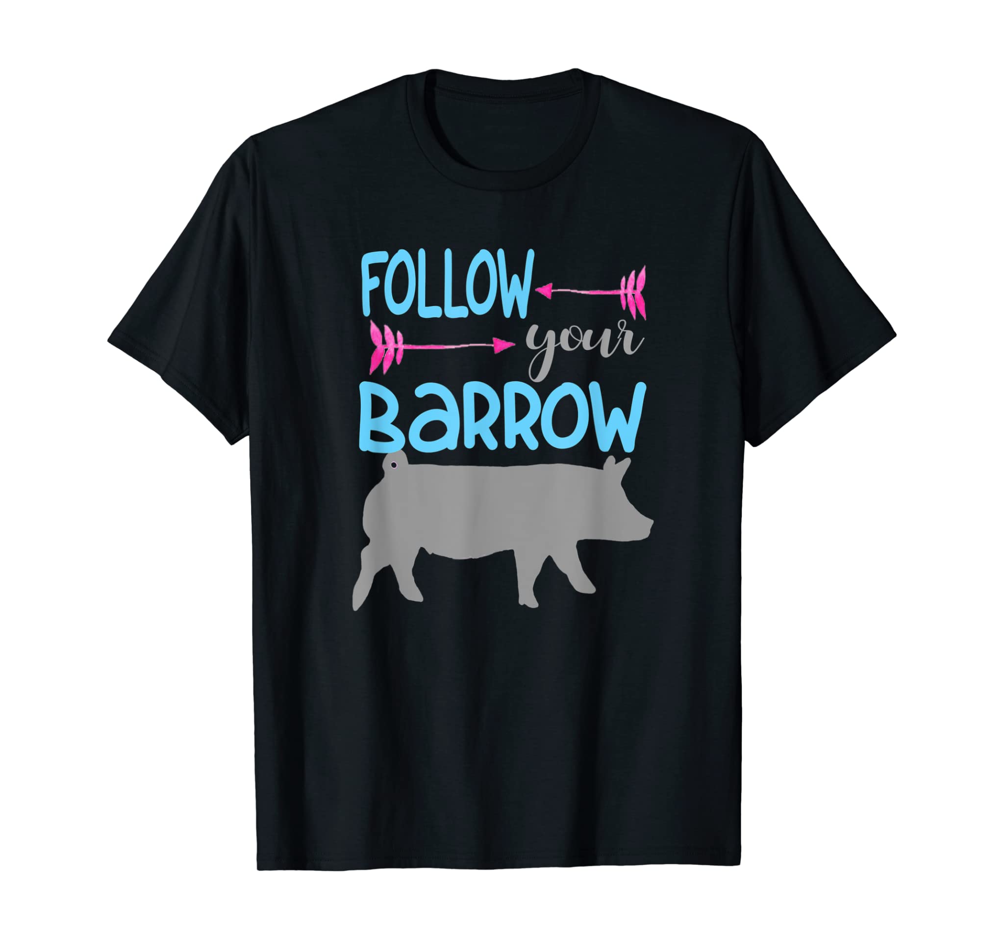 Cute 4-H Show Pig TShirt For Girls Who Follow Their Barrow