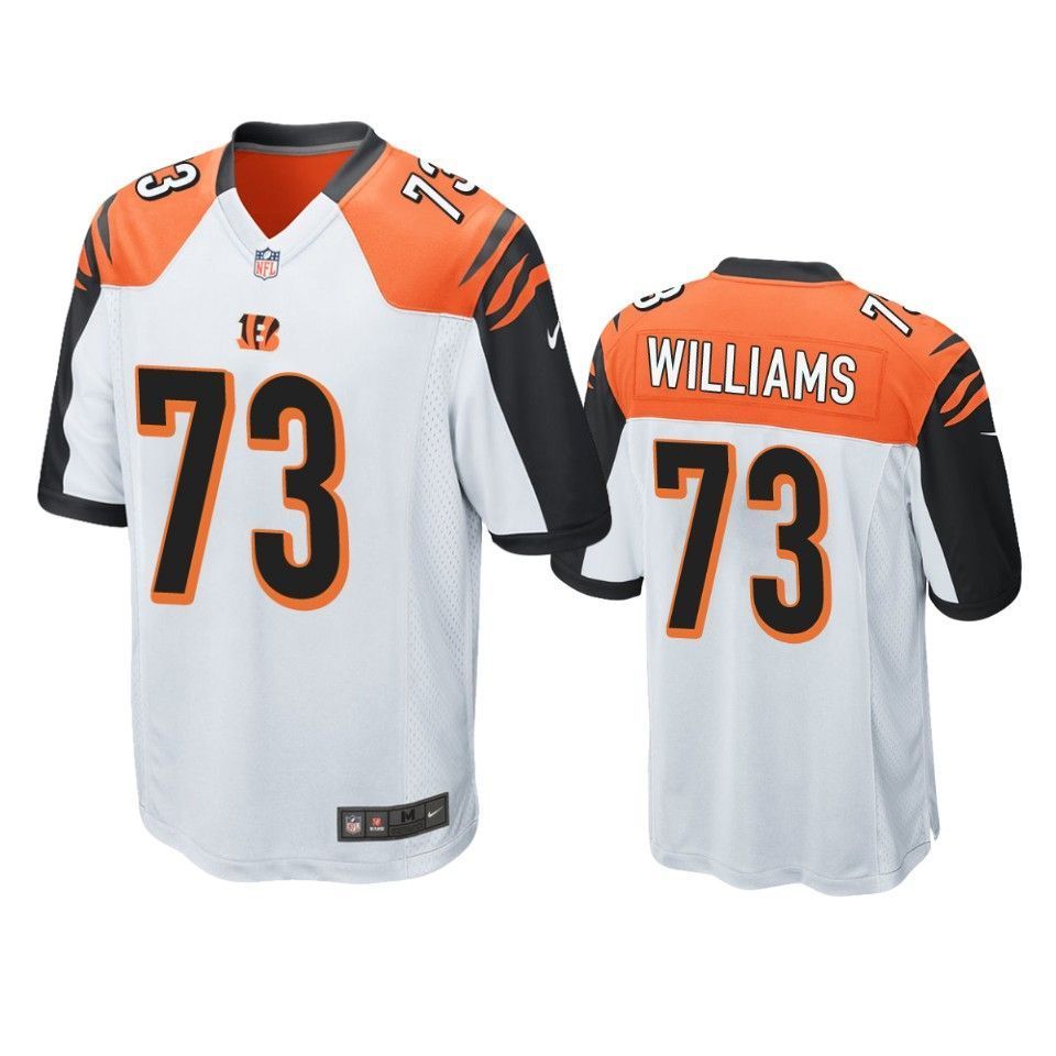 Cincinnati Bengals Jonah Williams 2019 NFL Draft White Game Jersey