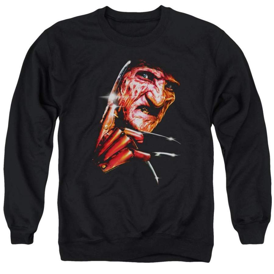 A Nightmare on Elm Street Freddys Face Men’s Crewneck Sweatshirt