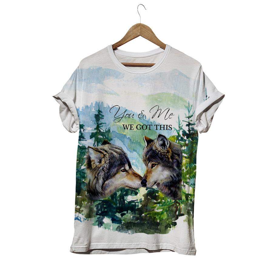 You And Me We Got This Botanical Animals T-shirt