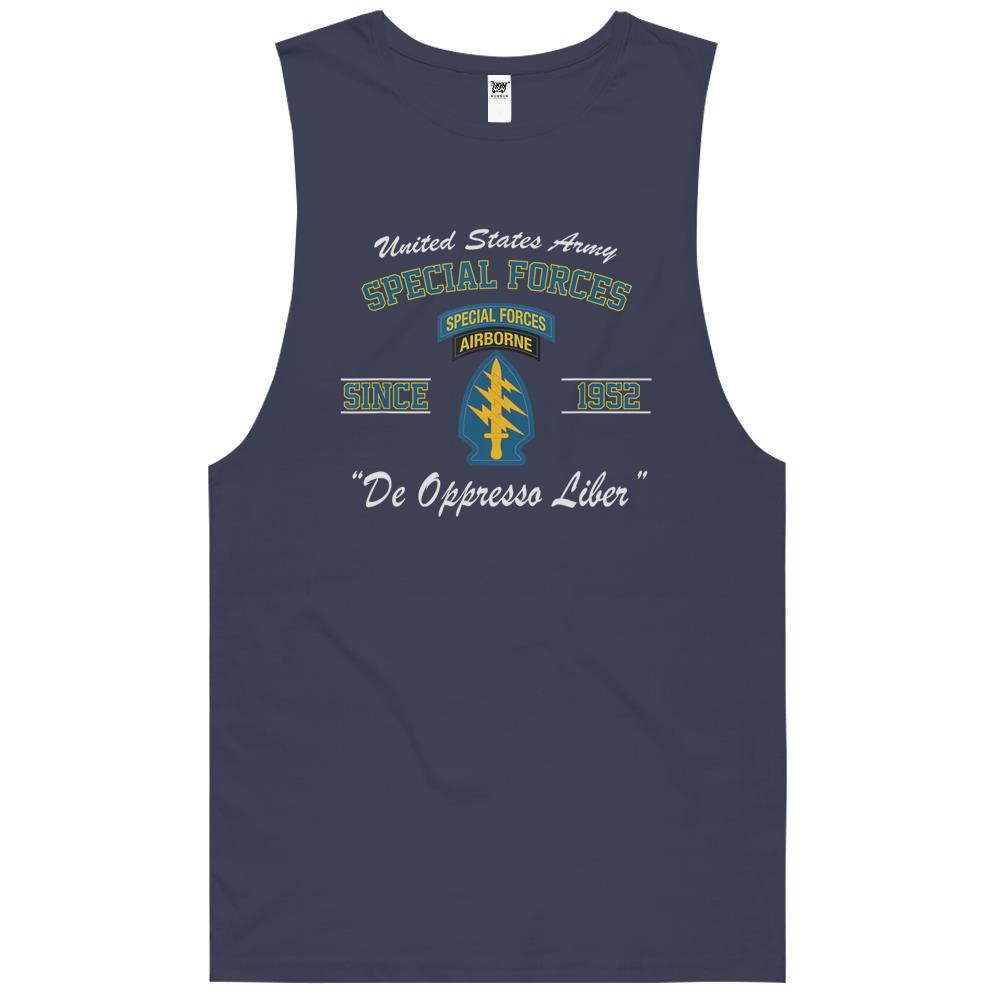 Us Army Special Forces Tab Green Beret Tank Top – Appleandblossom Shop