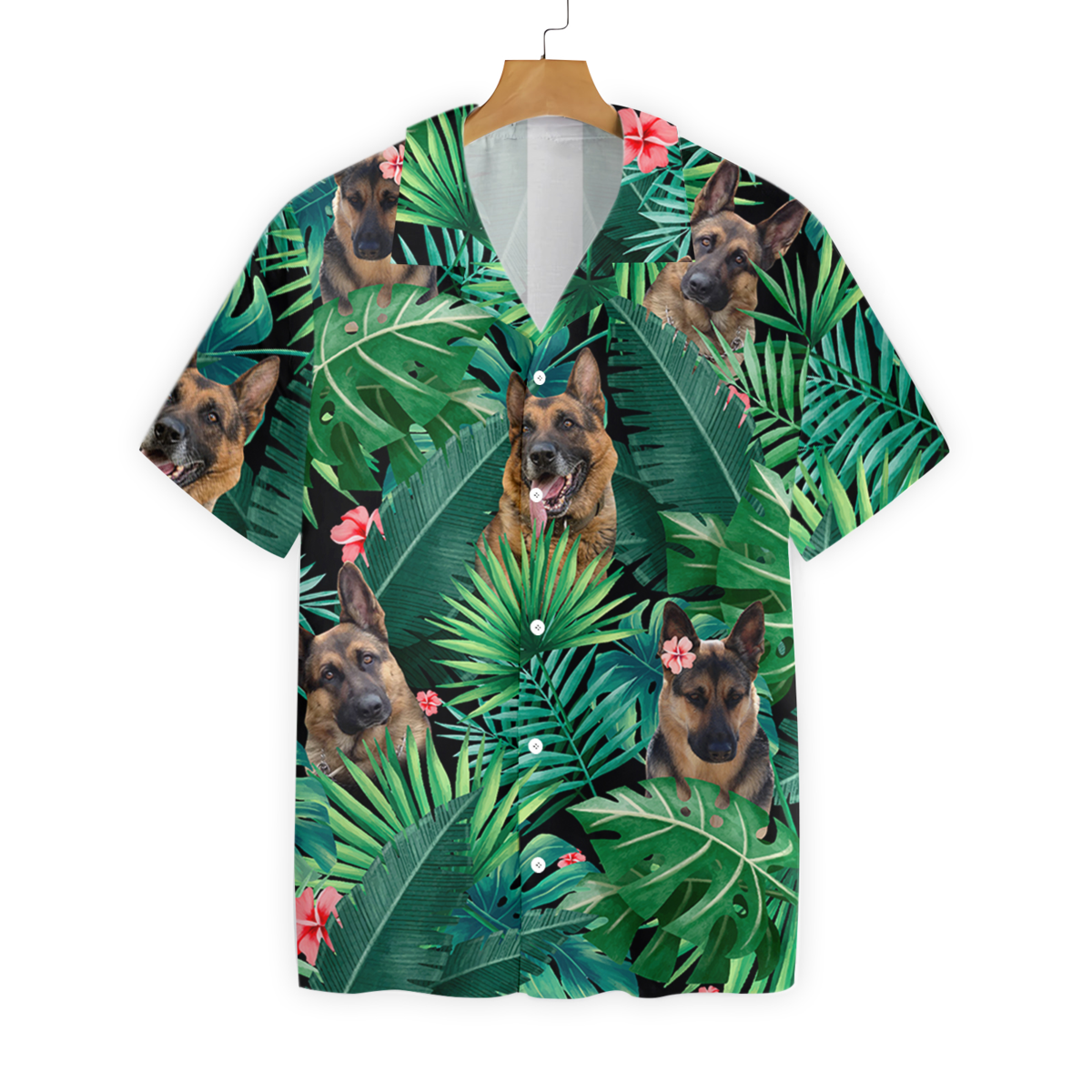 German Shepherd All Over Printed Hawaiian Shirt Ha71899