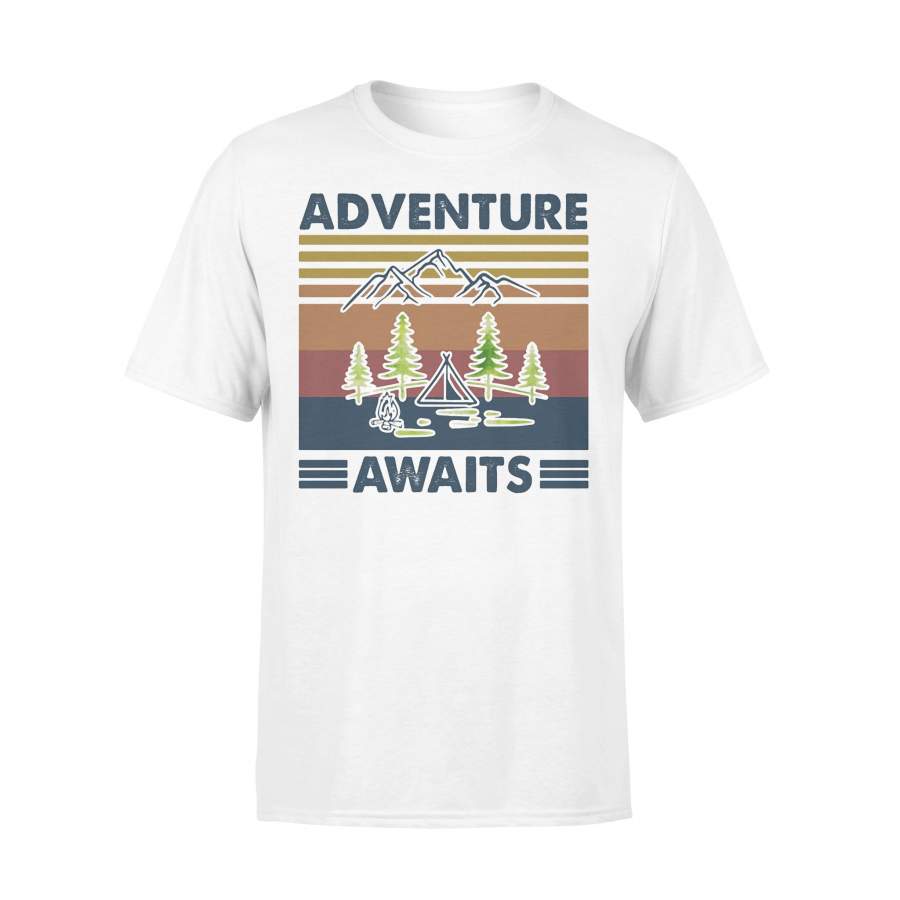 Hiking Adventure Awaits Vintage T-shirt