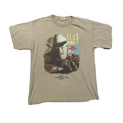 Vintage Y2k 2000 Tour Alan Jackson Country Music Shirt 6196