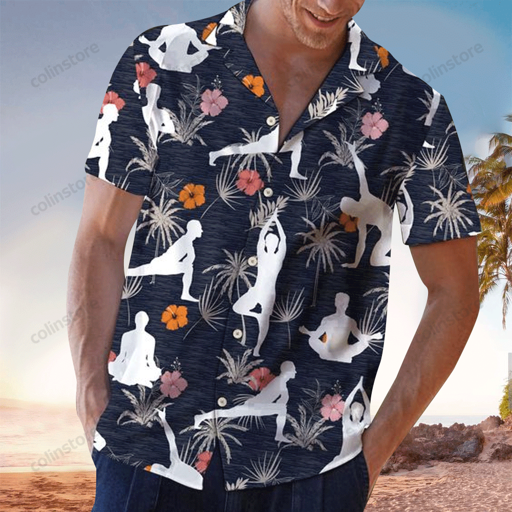 Yoga Hawaii Mens Hawaii Shirt For Lover Aloha Ha103304