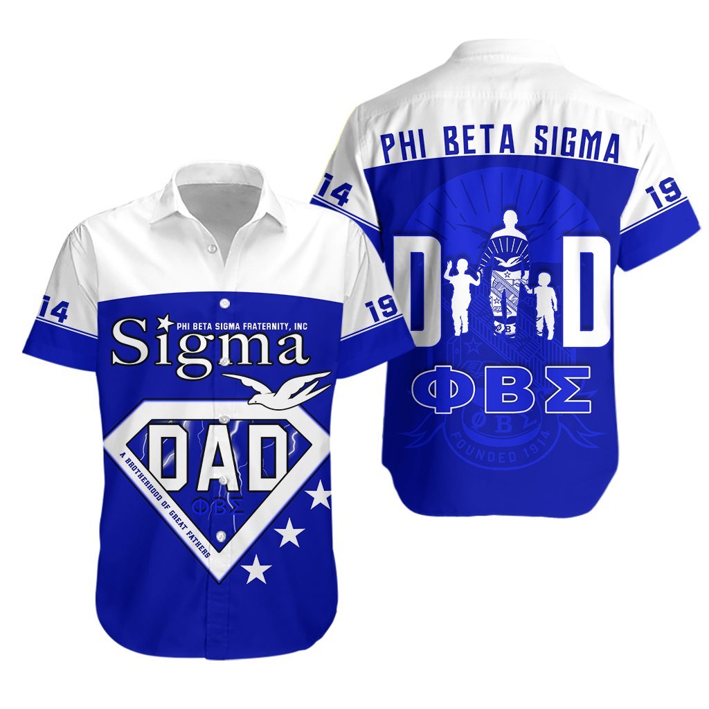 Phi Beta Sigma  Hawaiian Shirt Happy Father’S Day Lt13