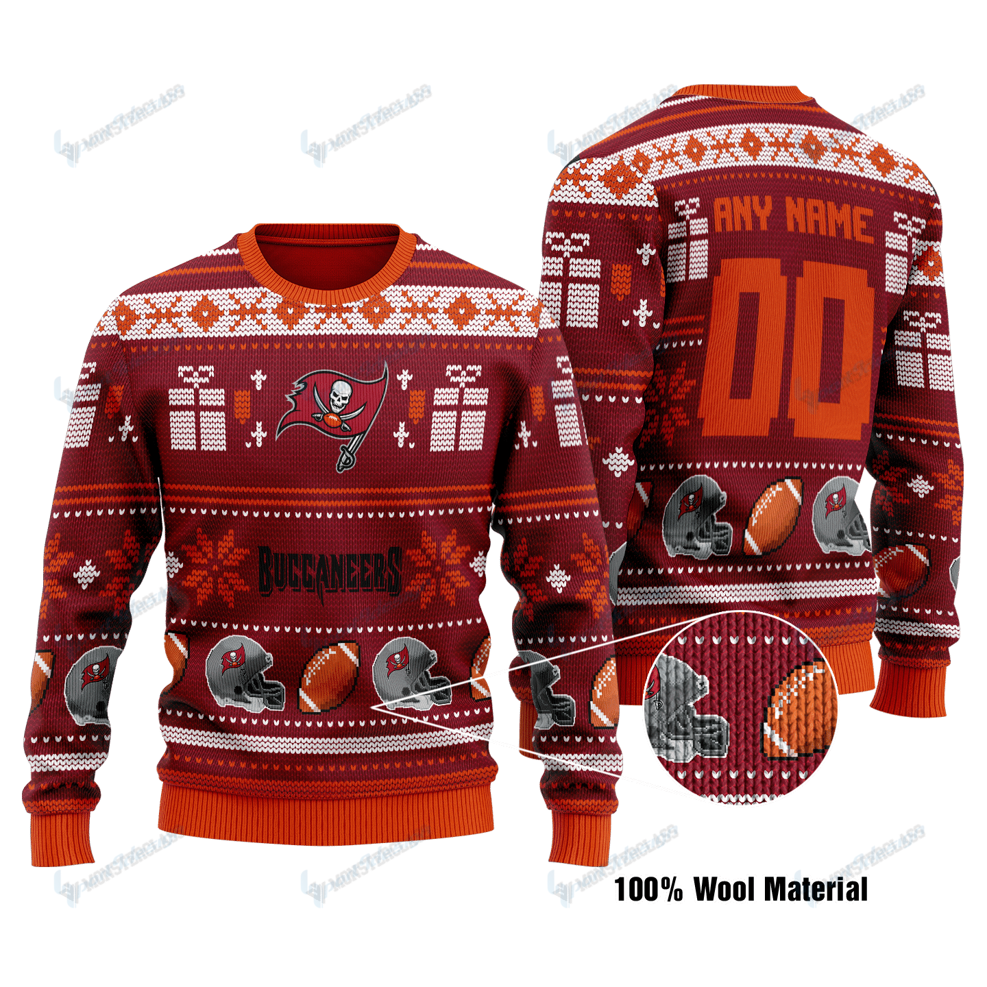 Tampa Bay Buccaneers Woolen Sweater 216