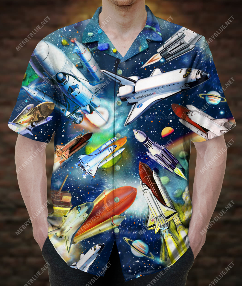 Make Space For What Matters Shuttle Unisex Hawaii Shirt Ha55807