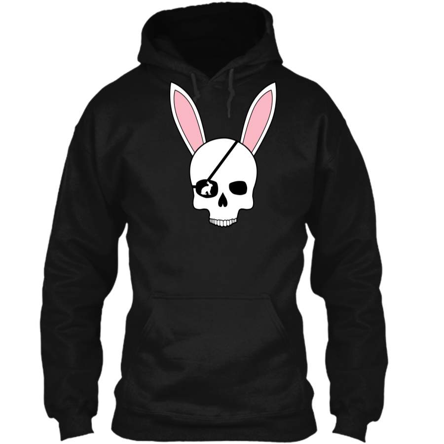 Cute Kids Easter Shirt Rabbit Pirate Tee For Boys And Girls1 Pullover Hoodie 8 oz