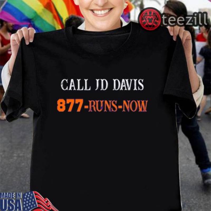 Call JD Davis Tee Shirt – New York Sports T-Shirts