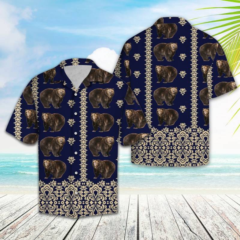 Bear Lover G5805- Hawaiian Shirt