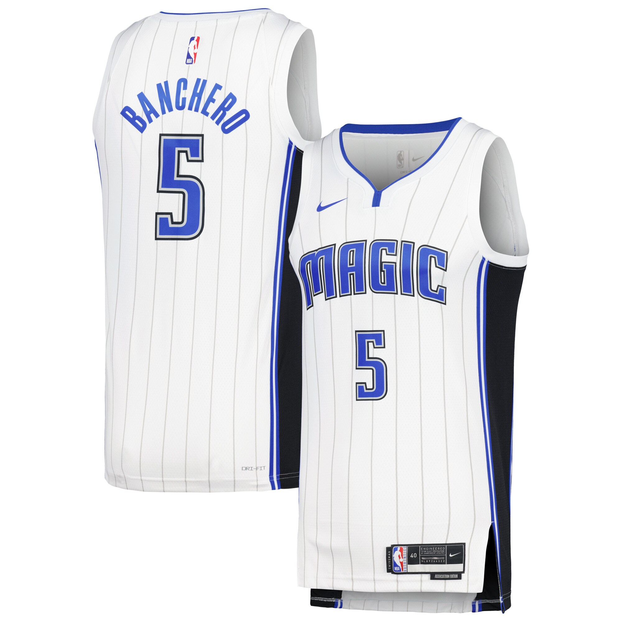 Paolo Banchero Orlando Magic Unisex Swingman Jersey – Association Edition – White