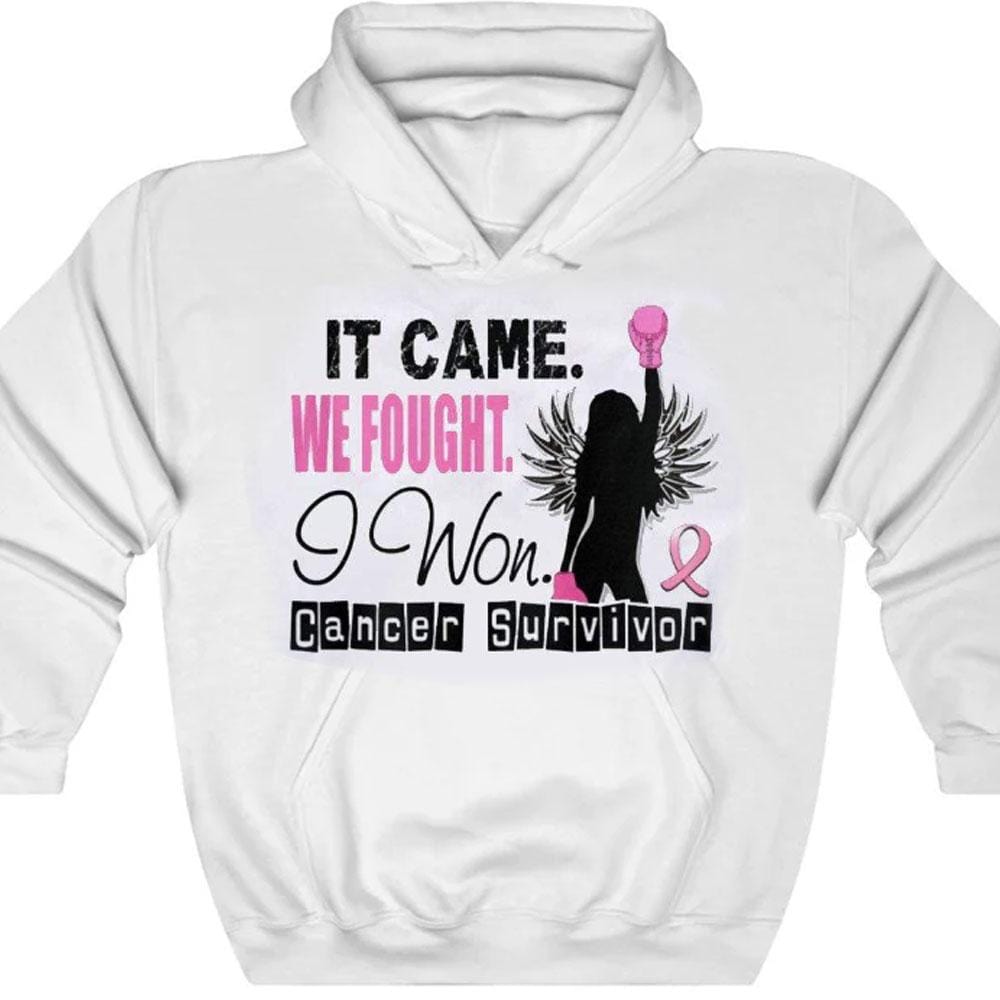 It Came We Fought I Won, Breast Cancer Shirts