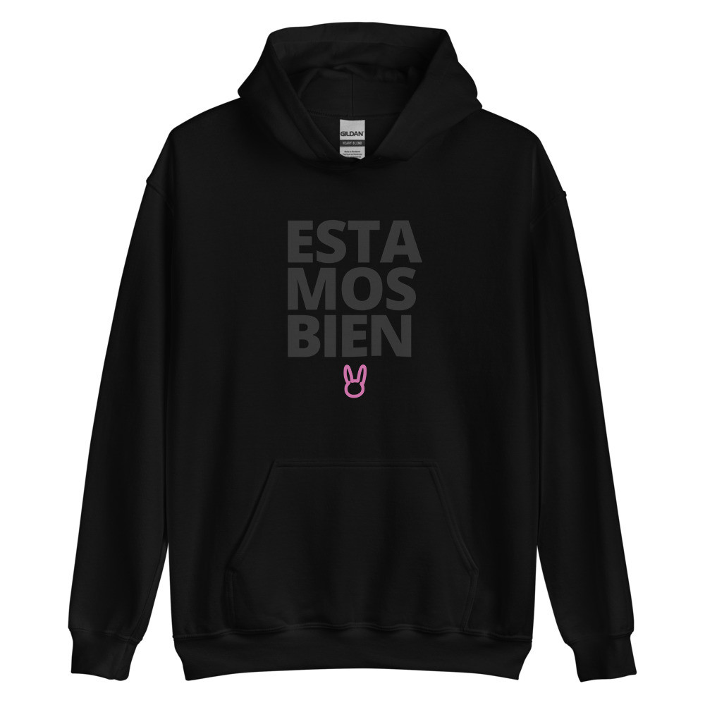 Bad Bunny Merch Estamos Bien Bad Bunny Lightweight Hoodie