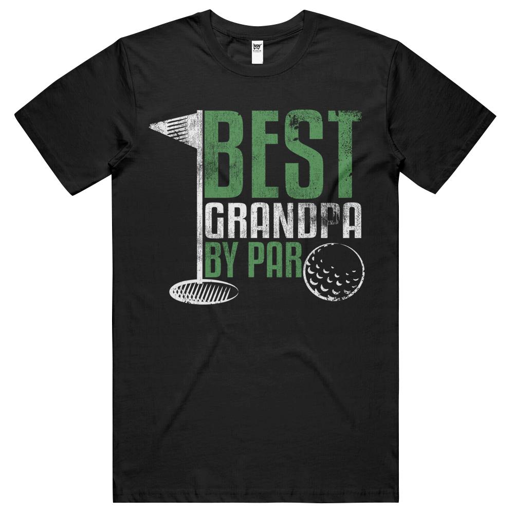 Best Grandpa By Par Father S Day Golf Grandad Golfing T Shirts