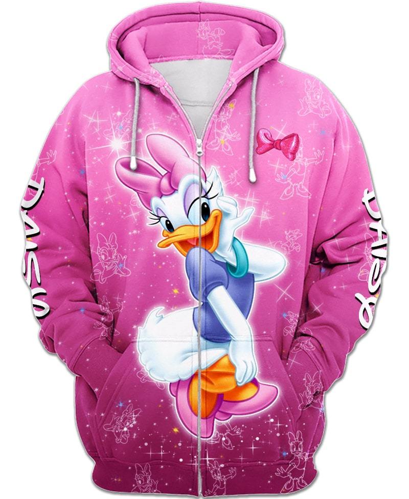 Daisy Duck Zip-Up Hoodie