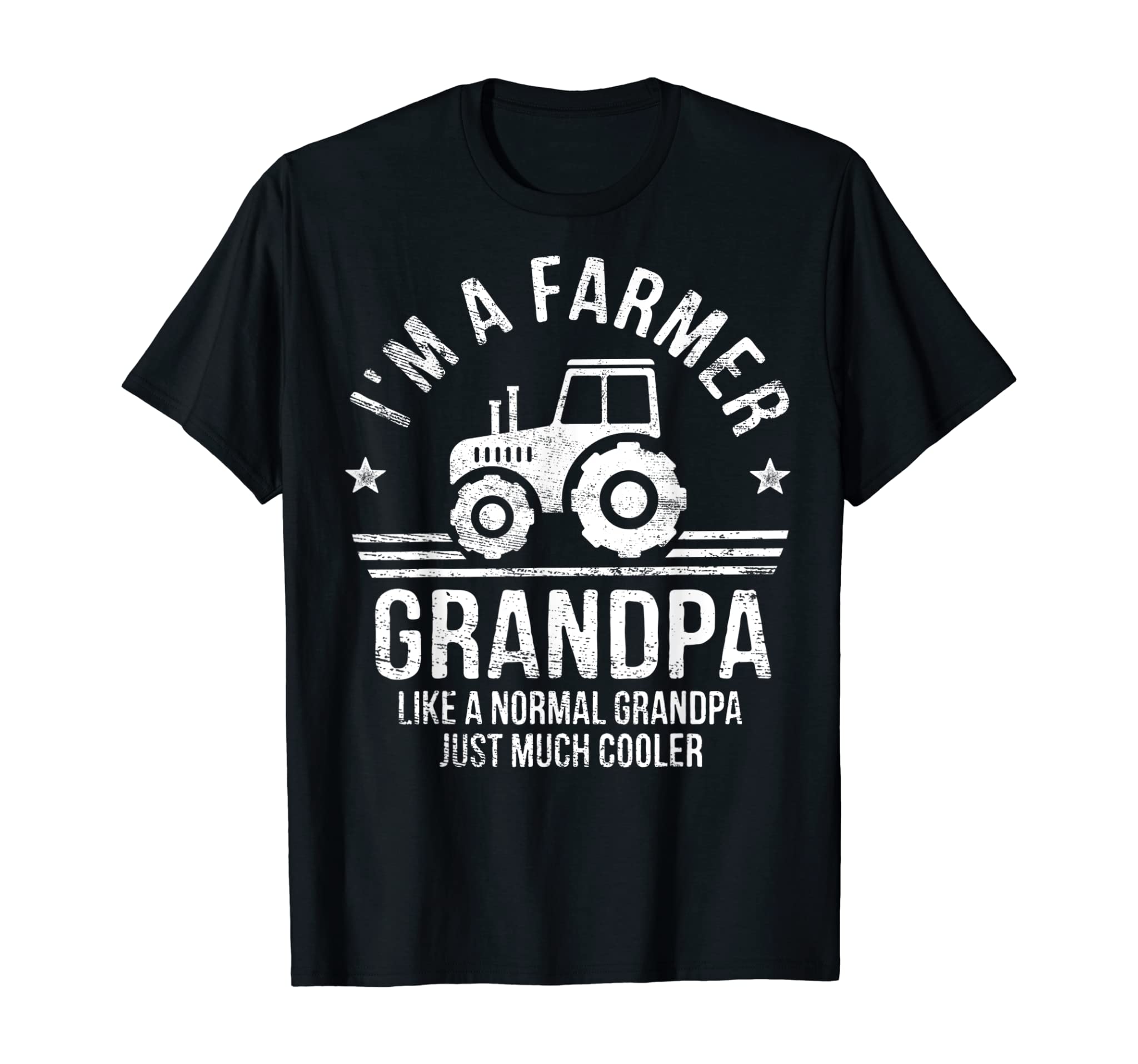 I’m A Farmer Grandpa Rancher Gifts Tractor Farm Farming T-Shirt