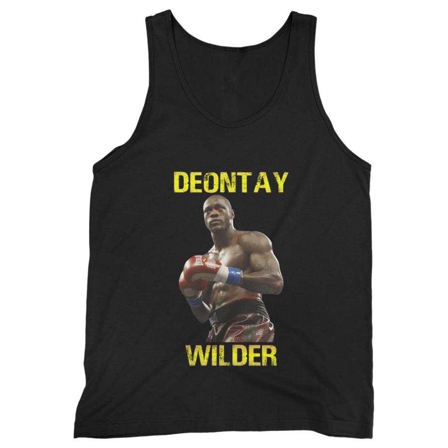 Deontay Wilder Boxing Man’s Tank Top