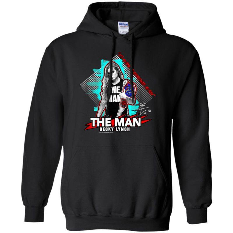 Wwe The Man Becky Lynch Shirt G185 Gildan Pullover Hoodie 8 Oz.