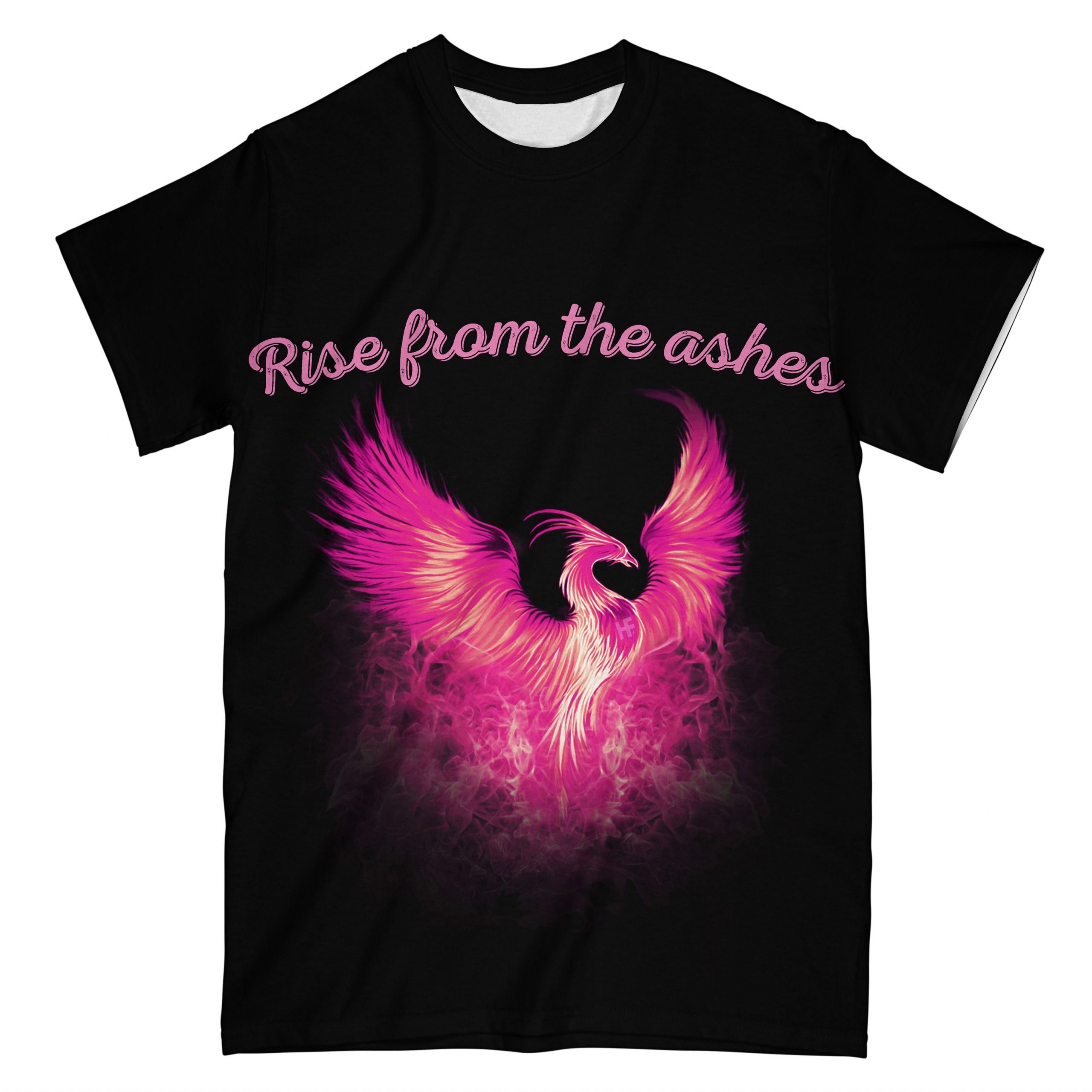 Phoenix Rising From The Ashes Breast Cancer Awareness Ez09 0904 All Over T-Shirt