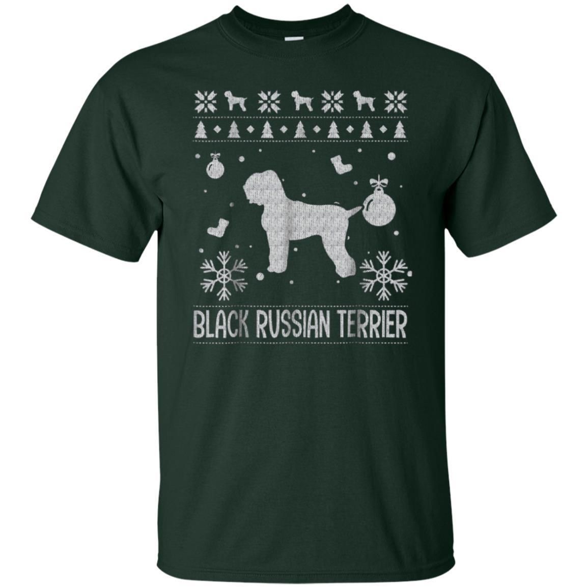 Check out this awesome Black Russian Terrier Ugly Christmas Shirt