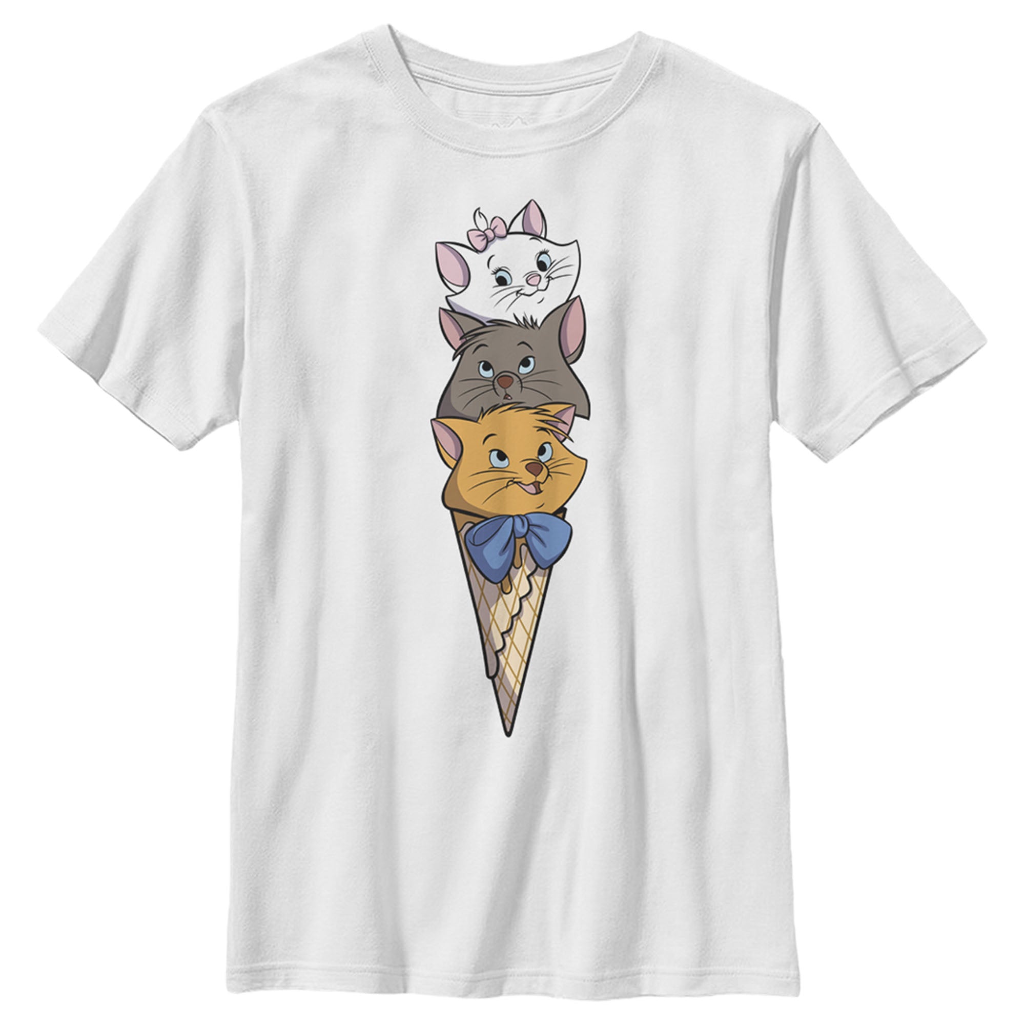 Boy’S Aristocats Triple Scoop Kittens T-Shirt