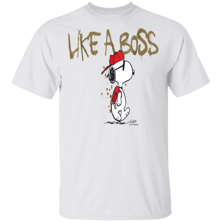 Peanuts Snoopy Like a Boss T-Shirt