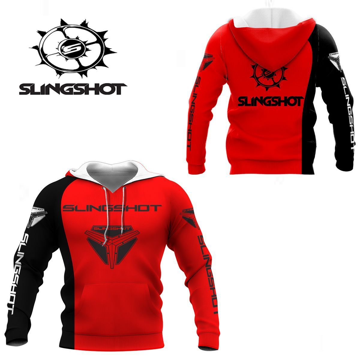 3D All Over Printed Slingshot – NH Shirts Ver 1 (Red)