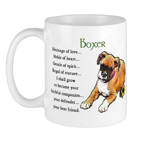 Boxer Puppy Mug – Vz7E5